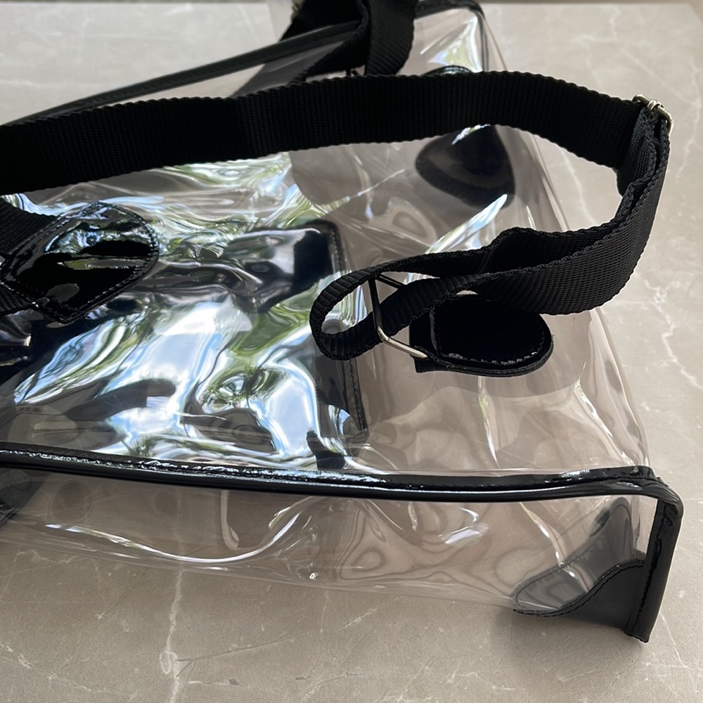 RARE VINTAGE 1990’s Young Versace Transparent Backpack - Picture 13 of 17
